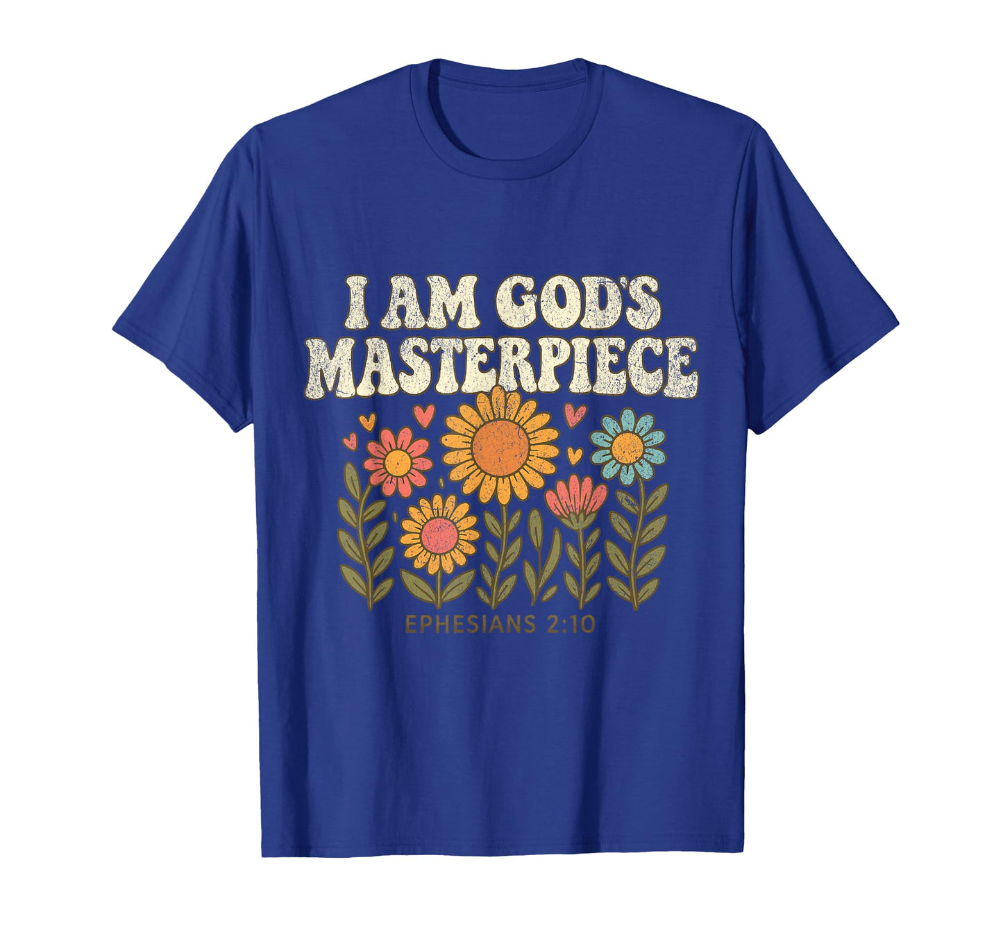 I AM GOD`S Masterpiece Christian Ephesians 2:20 T-Shirt