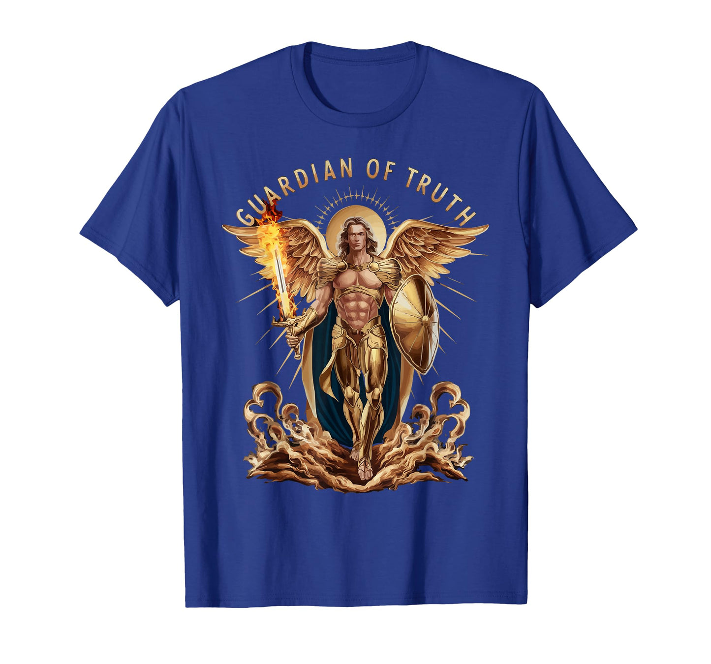 Archangel Michael Catholic Christianity Guardian Angel T-Shirt