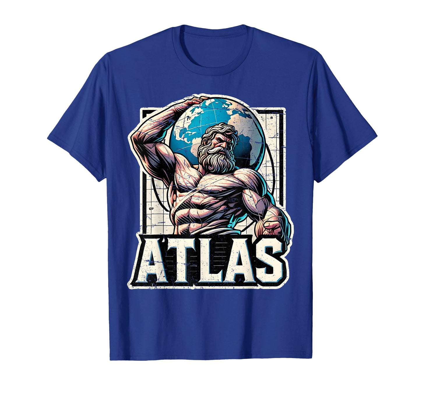 Atlas Greek God Mythology Titan Ancient Greece T-Shirt