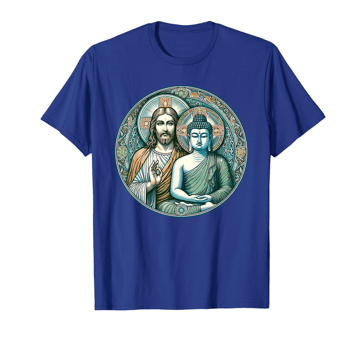 Buddha and Jesus Christ T-Shirt