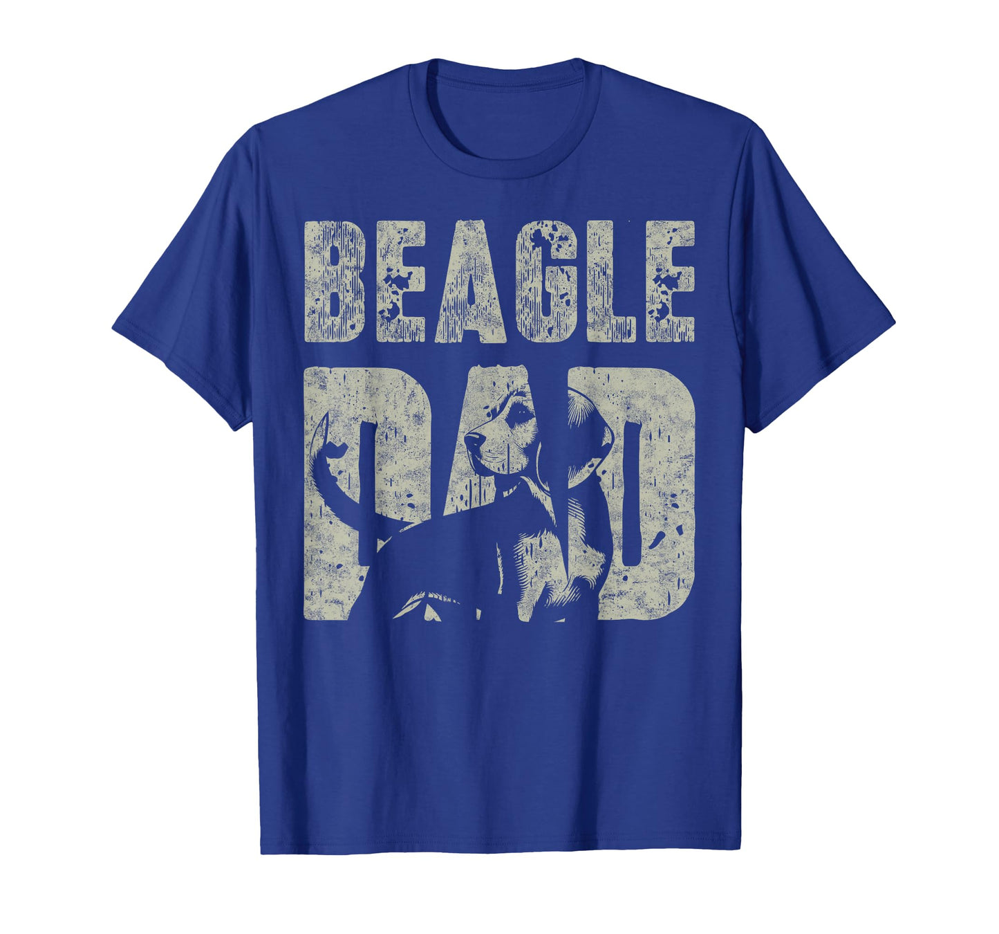 Beagle Dad Vintage Father's Day Grandpa Dog Lover Dog Dad T-Shirt for Men Women