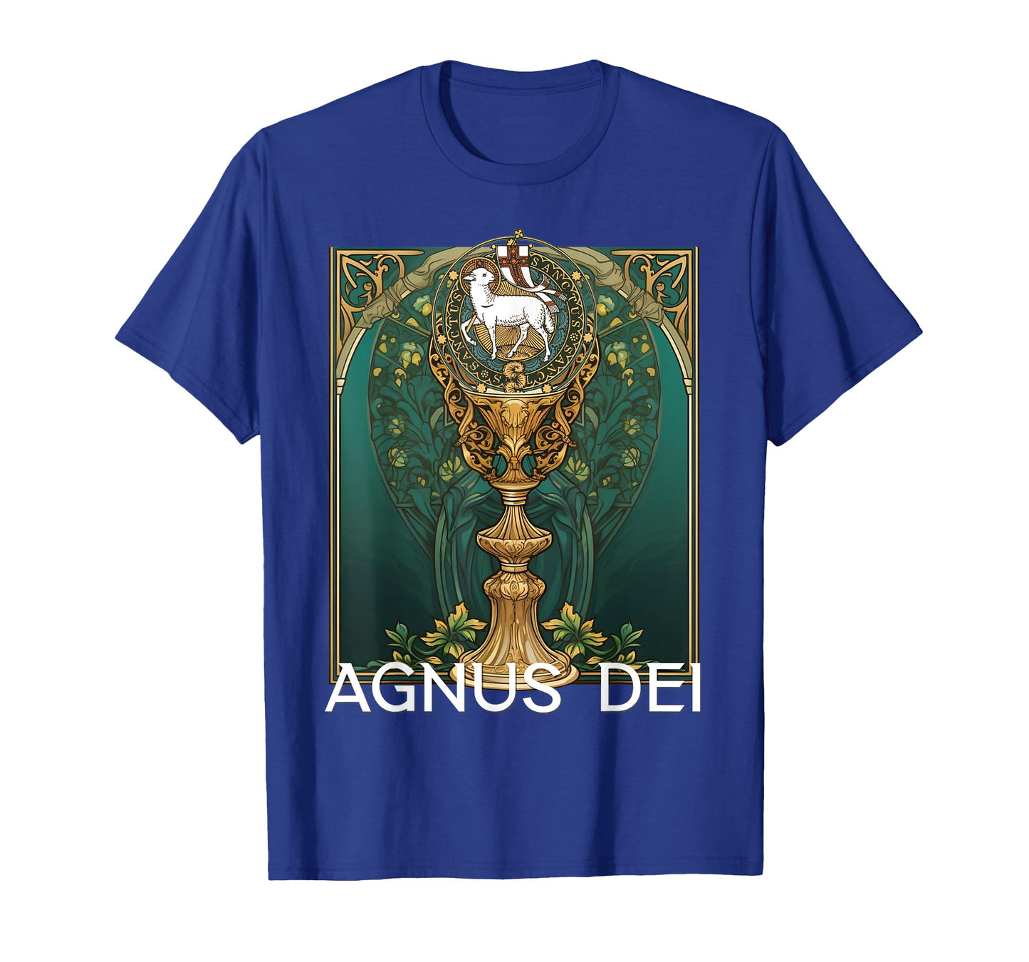 Agnus Dei Sanctus Traditional Latin Mass Catholic T-Shirt