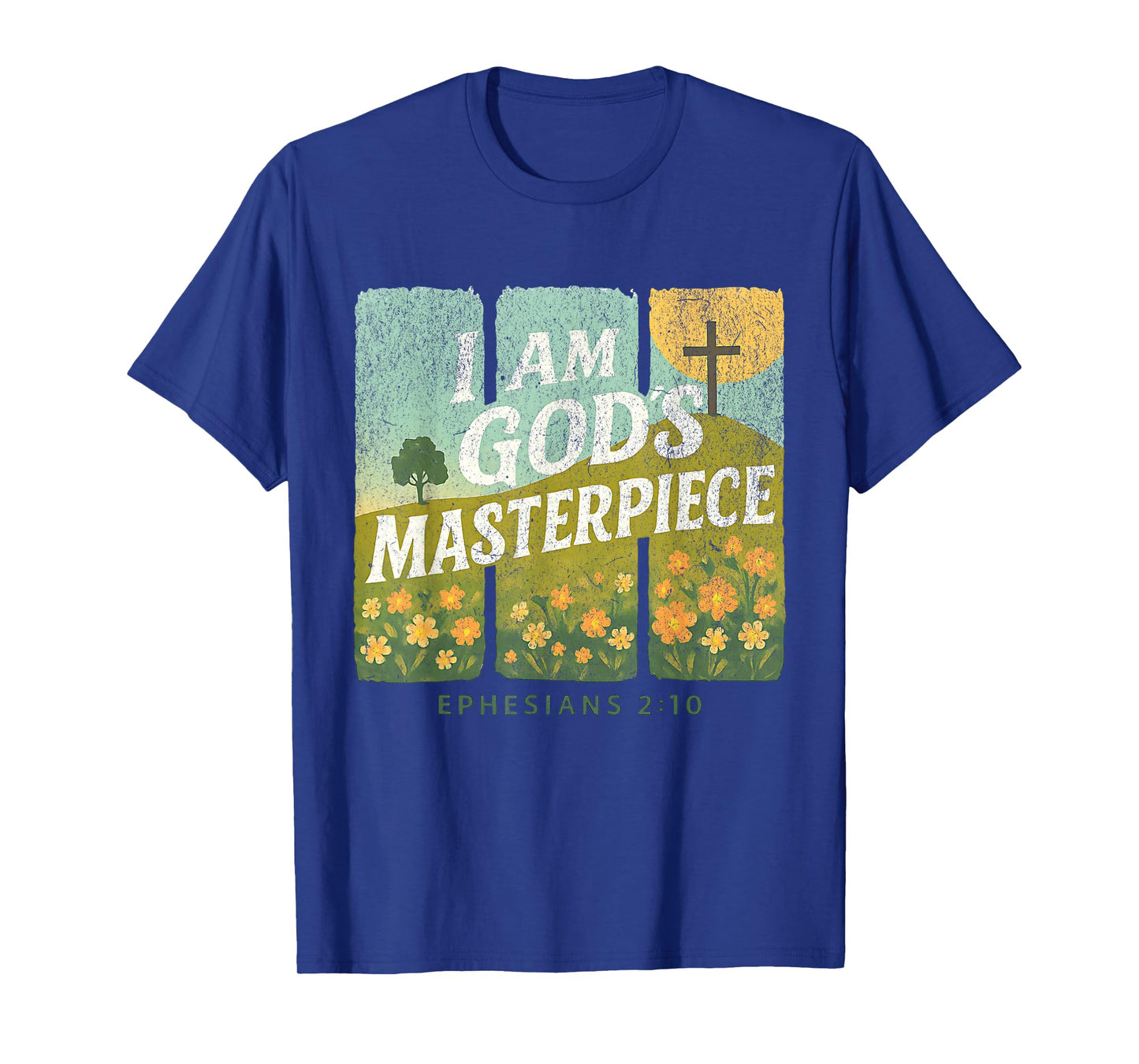 I AM GOD`S Masterpiece Christian Ephesians 2:20 T-Shirt