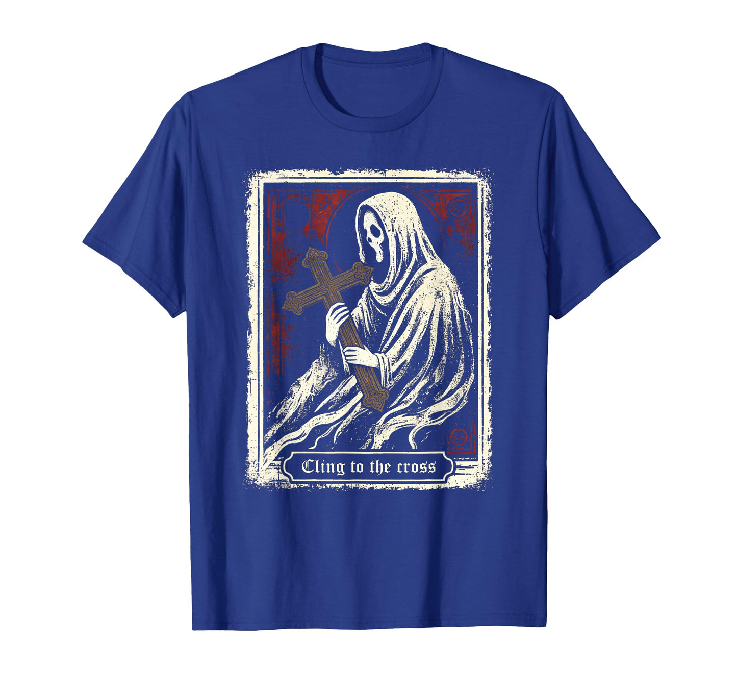 Christian Halloween Cling to The Cross T-Shirt
