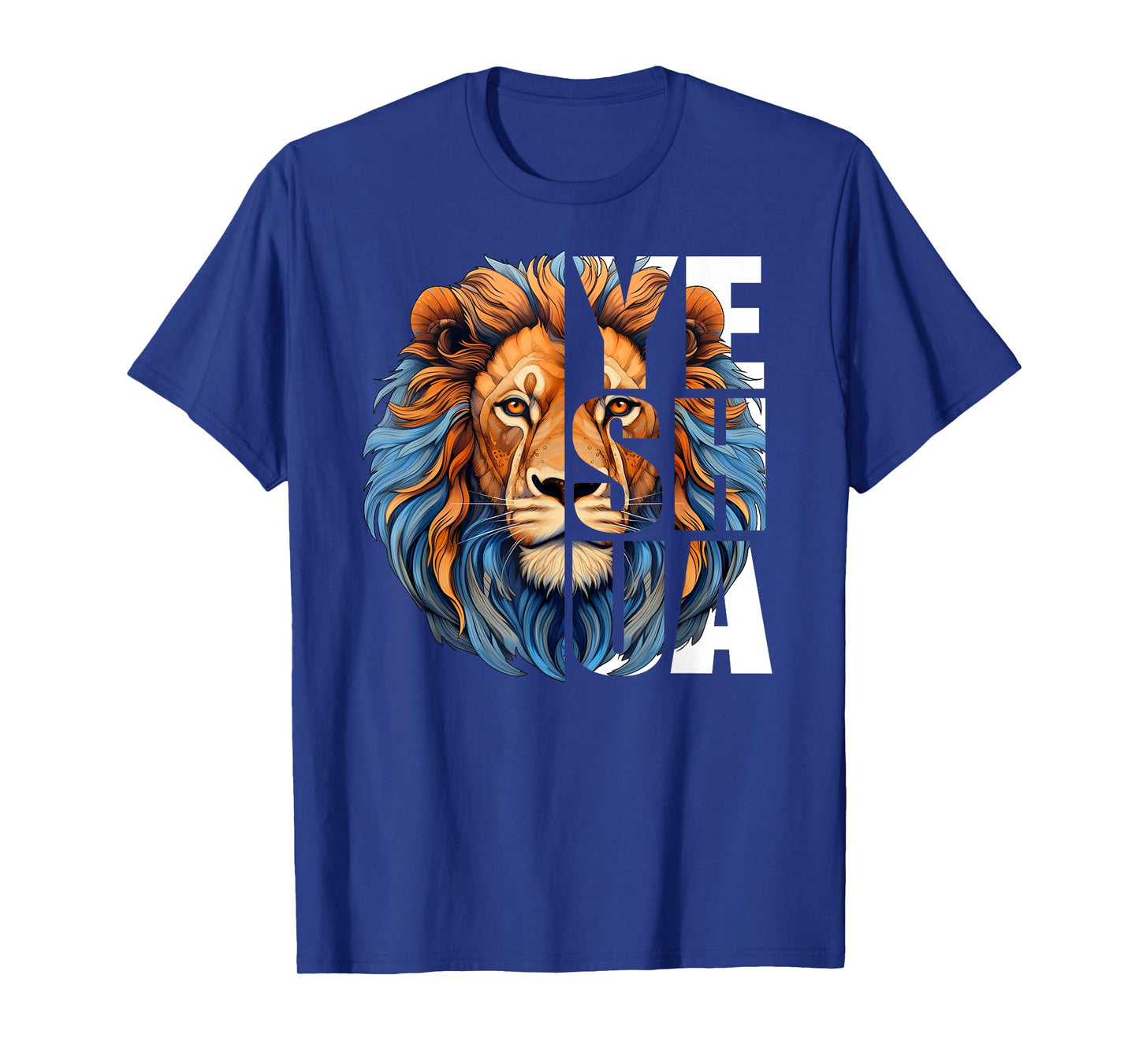Yeshua Lion Of Judah Fear Bible Christian Religious T-Shirt