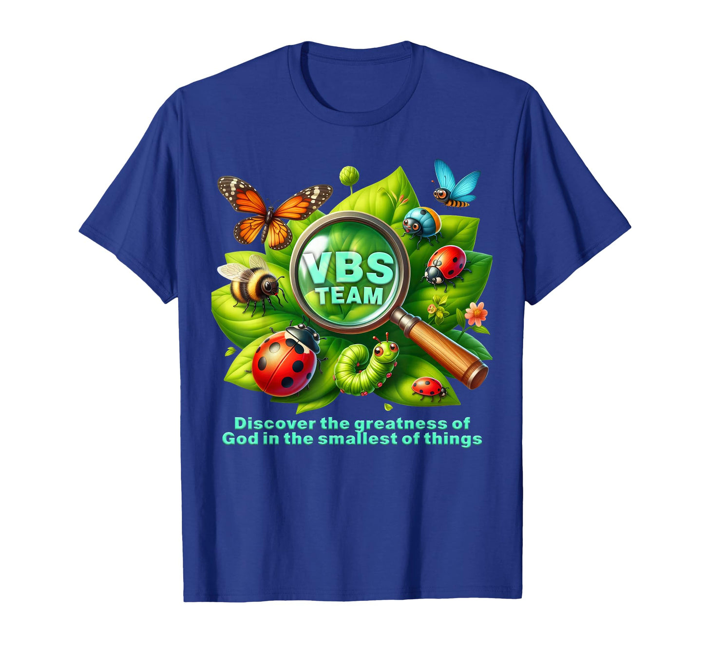 VBS 2025 Magnified VBS Vacation Bible School Christian Camp T-Shirt
