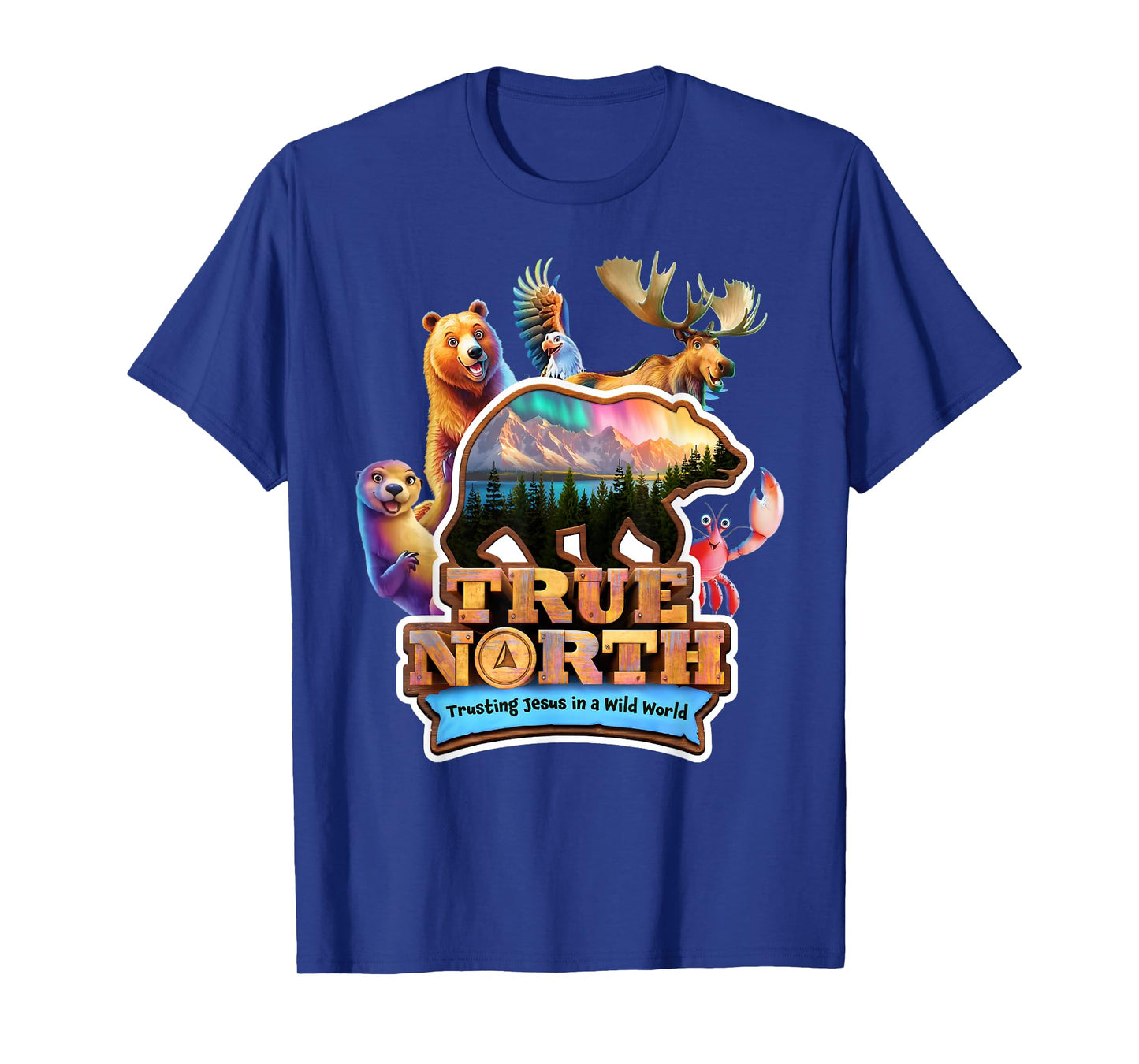 True North VBS 2025 Trusting Jesus Christian Camp T-Shirt