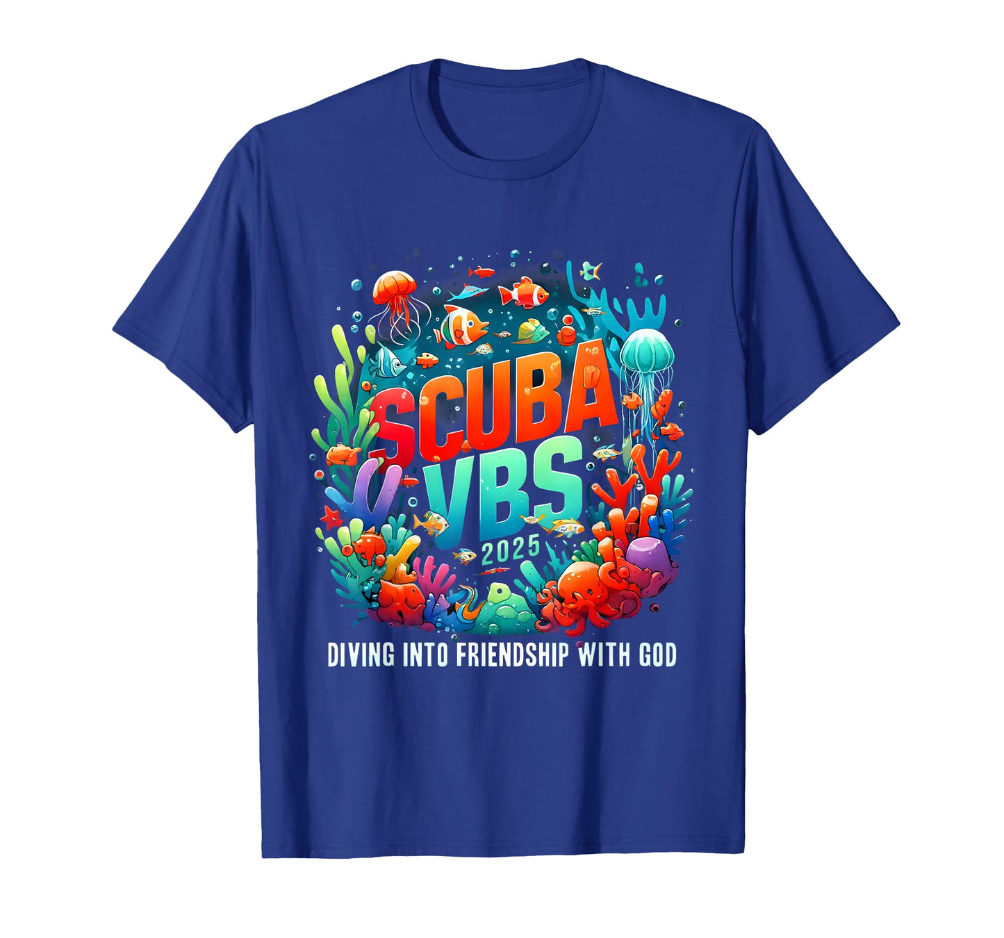 VBS 2025 Scuba Diving Into Friendship With God T-Shirt