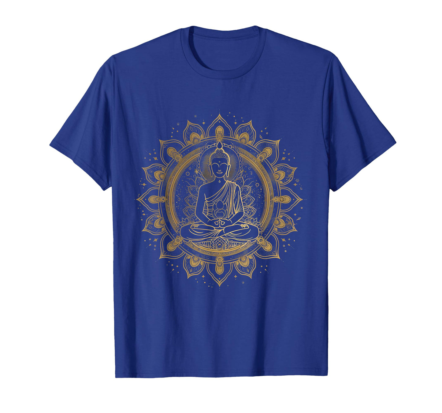 Zen Buddha Meditation Buddhist Hindu Mandala Spiritual T-Shirt