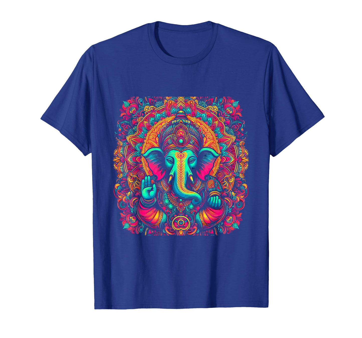 Ganesh Symbol Yoga Hindu Elephant God Ganesha Puja T-Shirt