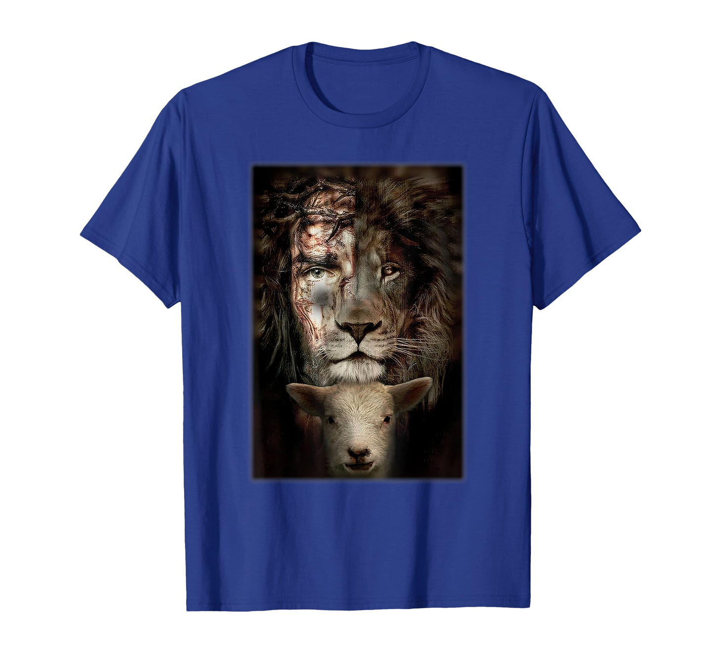 Jesus Lion Lamb Christian Lover T-Shirt