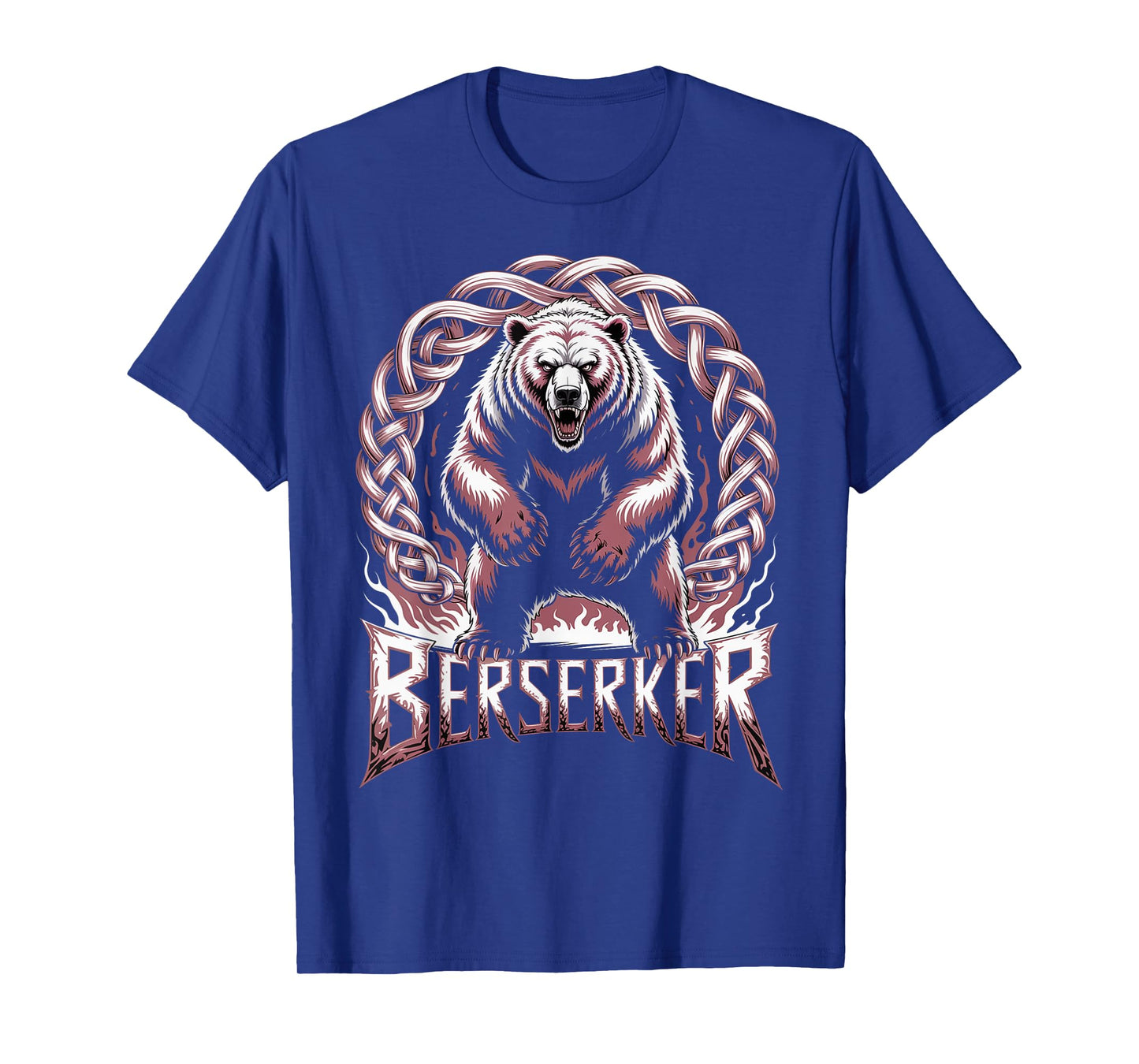 Savage Norse Bear Viking Berserker Battle Ready Nordic T-Shirt