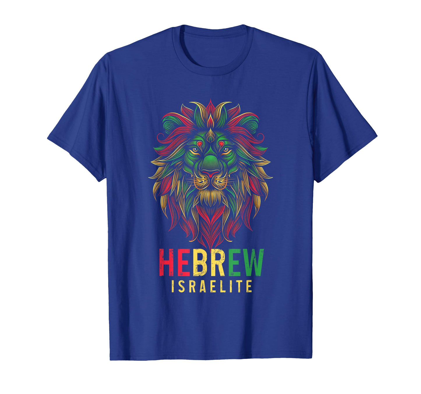 Hebrew Israelite Lion Of Judah Tribe YHWH Jew Jewish Yah T-Shirt