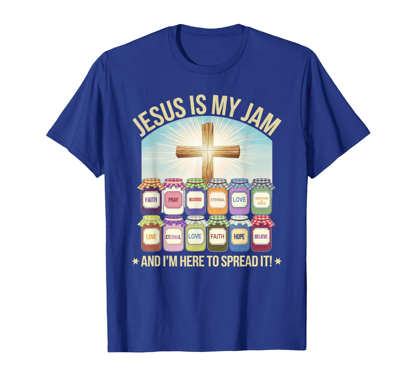 Jesus is My Jam Tshirt Men Women Christian Bible Verse T-Shirt