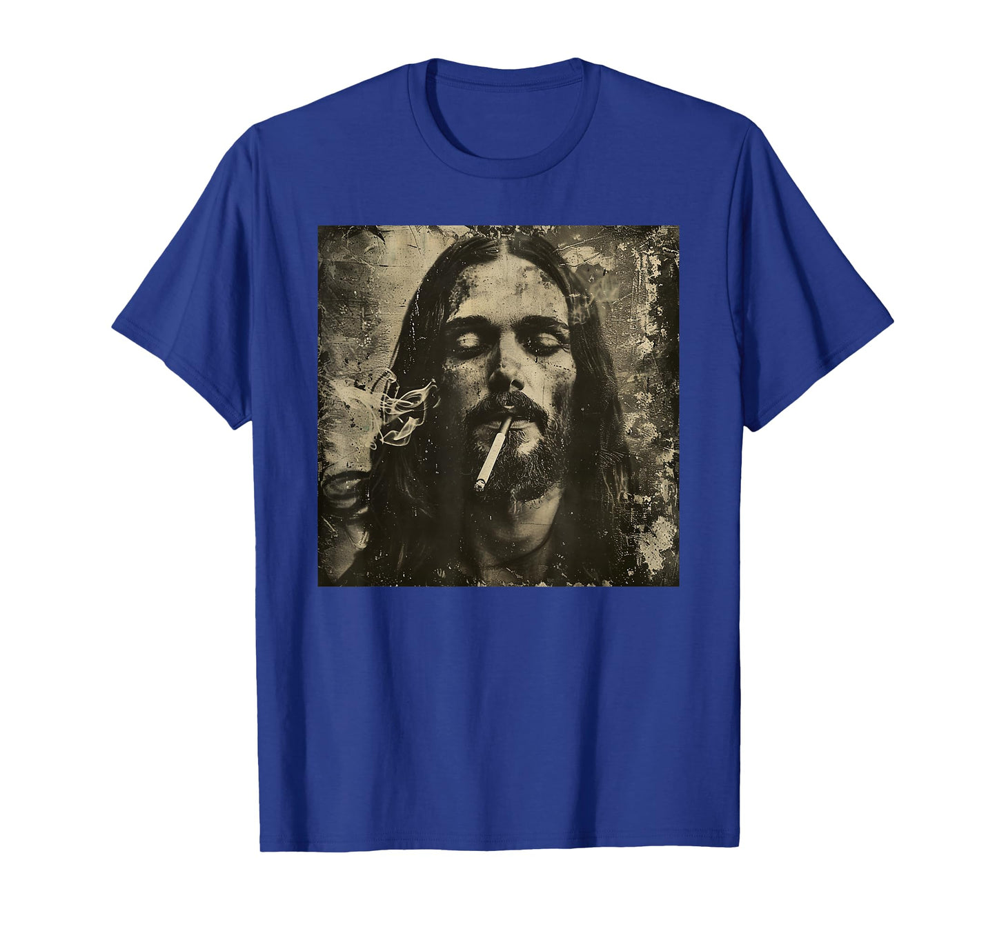 Cooler Jesus Christ Smokes, Resistance, Rebellious Jesus T-Shirt