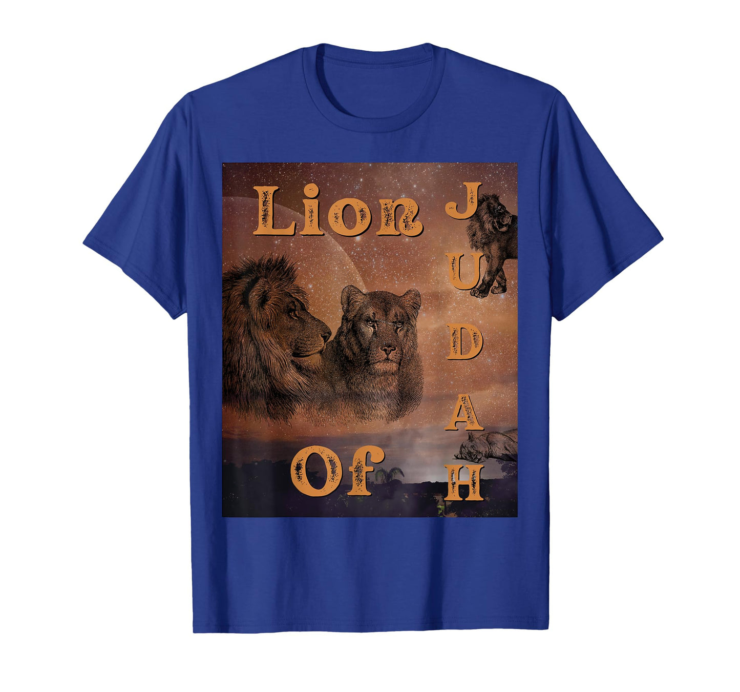 Lion of Judah Untamed Majesty Faith-Inspired Symbolism T-Shirt