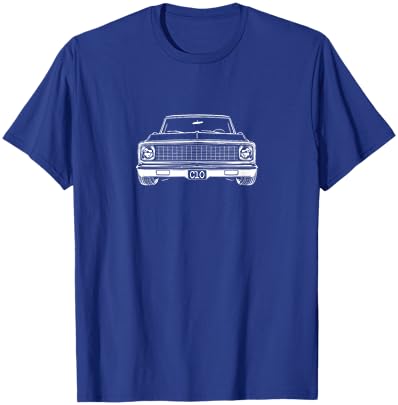 Classic 67-72 C10 Truck Front Grill Silhouette C10 Truck T-Shirt - T-Shirt | Royal