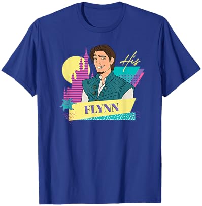 Disney Tangled Retro ’90s Couples Matching His Flynn Rider T-Shirt - T-Shirt | Royal