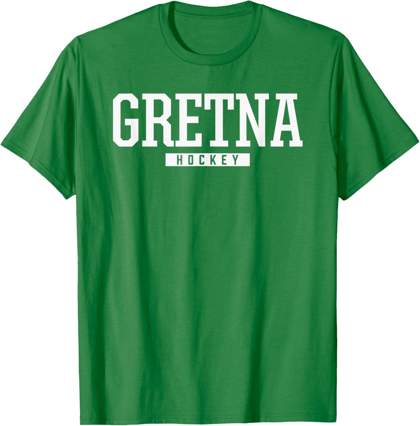 Gretna High School Hockey T-Shirt - T-Shirt | Irish Green