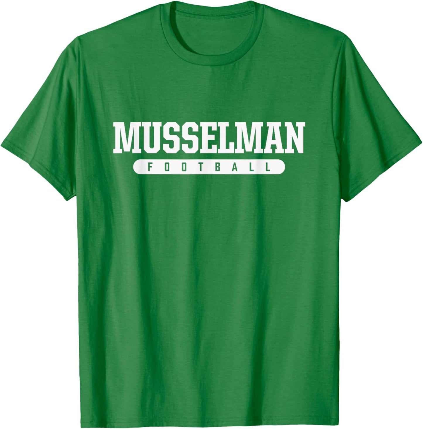 Musselman High School Football T-Shirt - T-Shirt | Irish Green