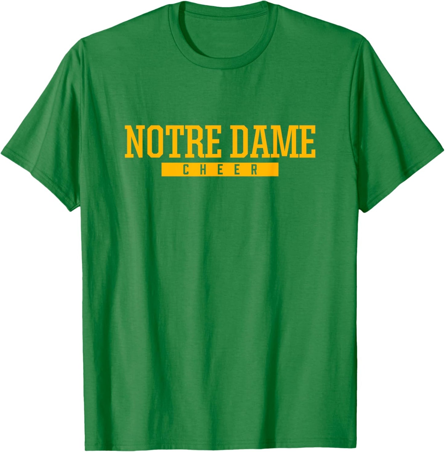 Notre Dame High School Cheer T-Shirt - T-Shirt | Irish Green
