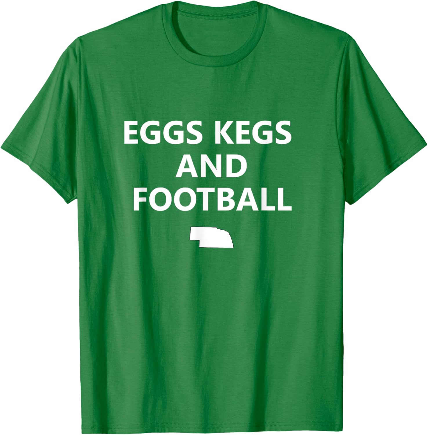 Football eggs kegs morning games T-Shirt - T-Shirt | Irish Green