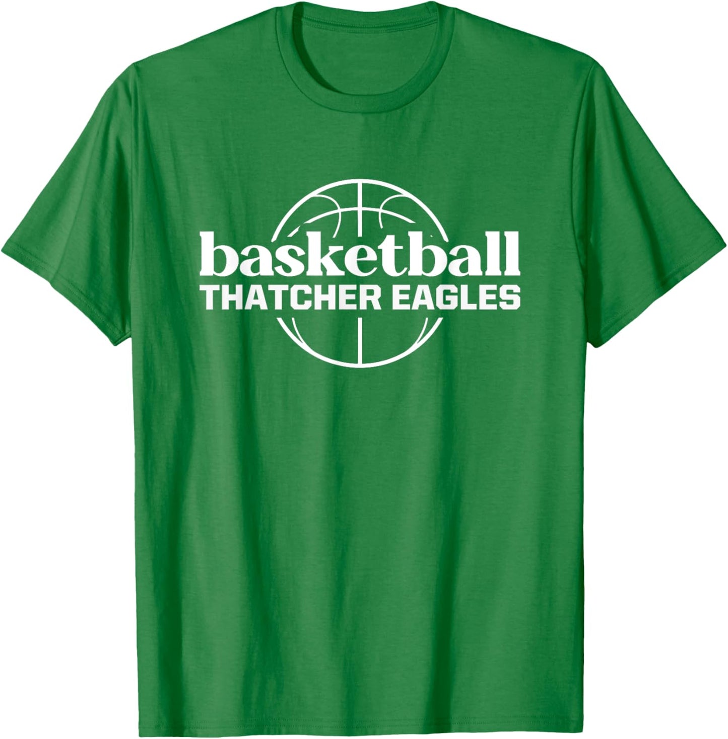 Thatcher Eagles Basketball T-Shirt - T-Shirt | Irish Green