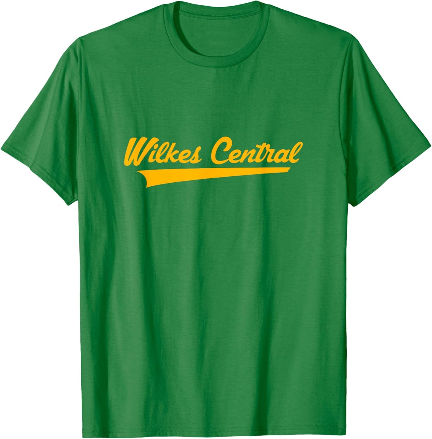 Wilkes Central High School Vintage Swoosh T-Shirt - T-Shirt | Irish Green