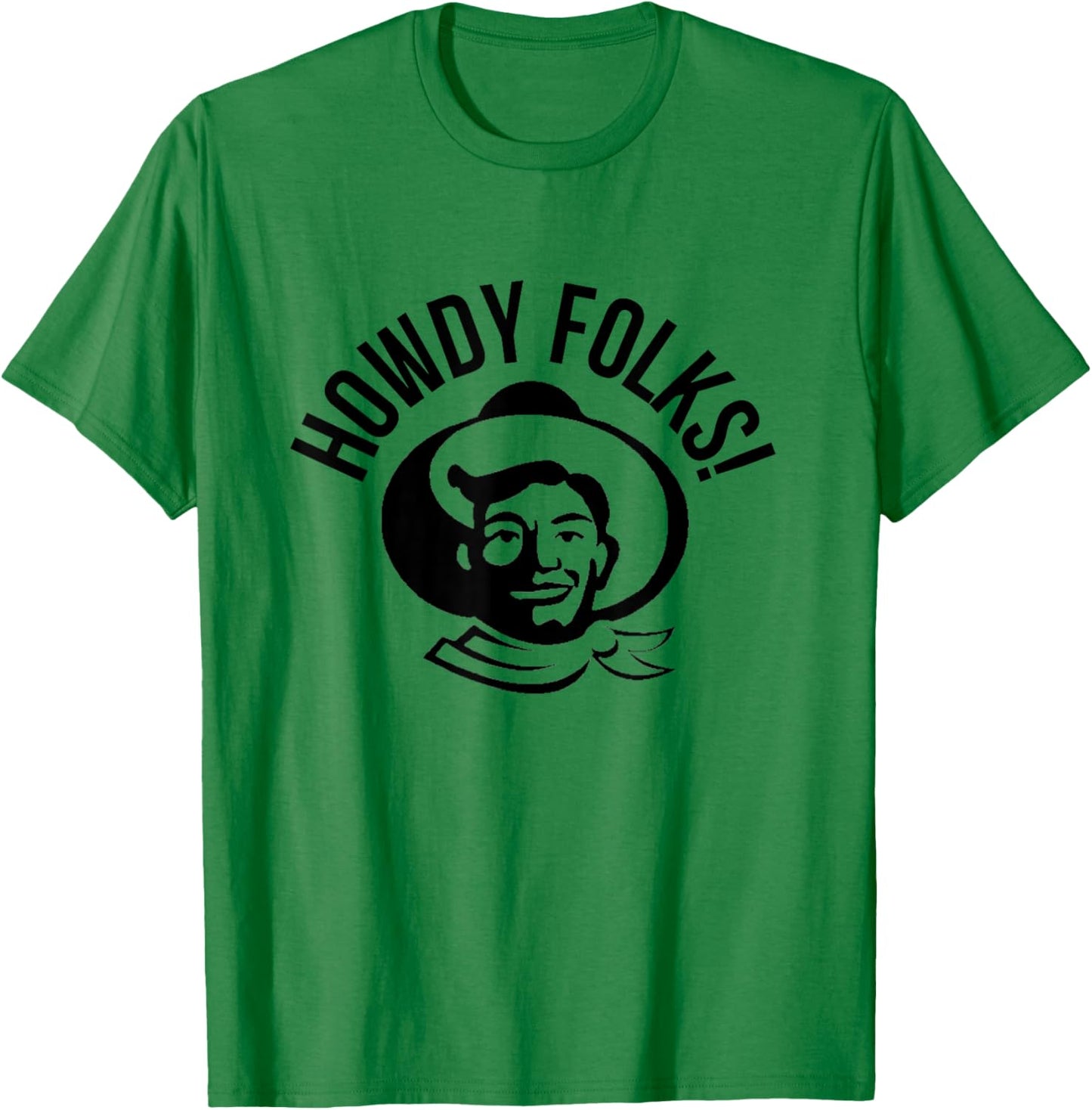 Howdy Folks State Fair Texas T-Shirt - T-Shirt | Irish Green