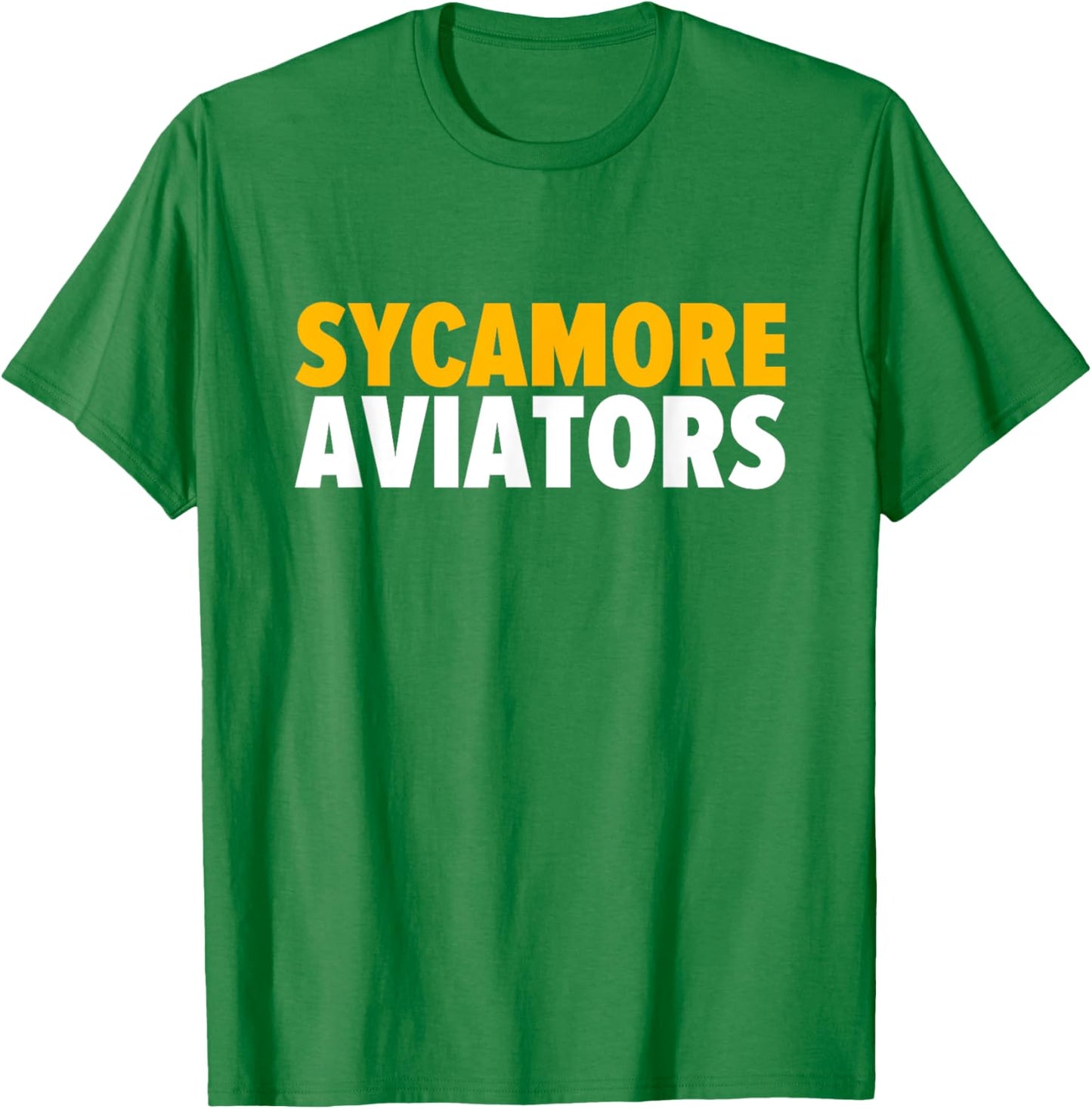 Sycamore Aviators Bold T-Shirt - T-Shirt | Irish Green