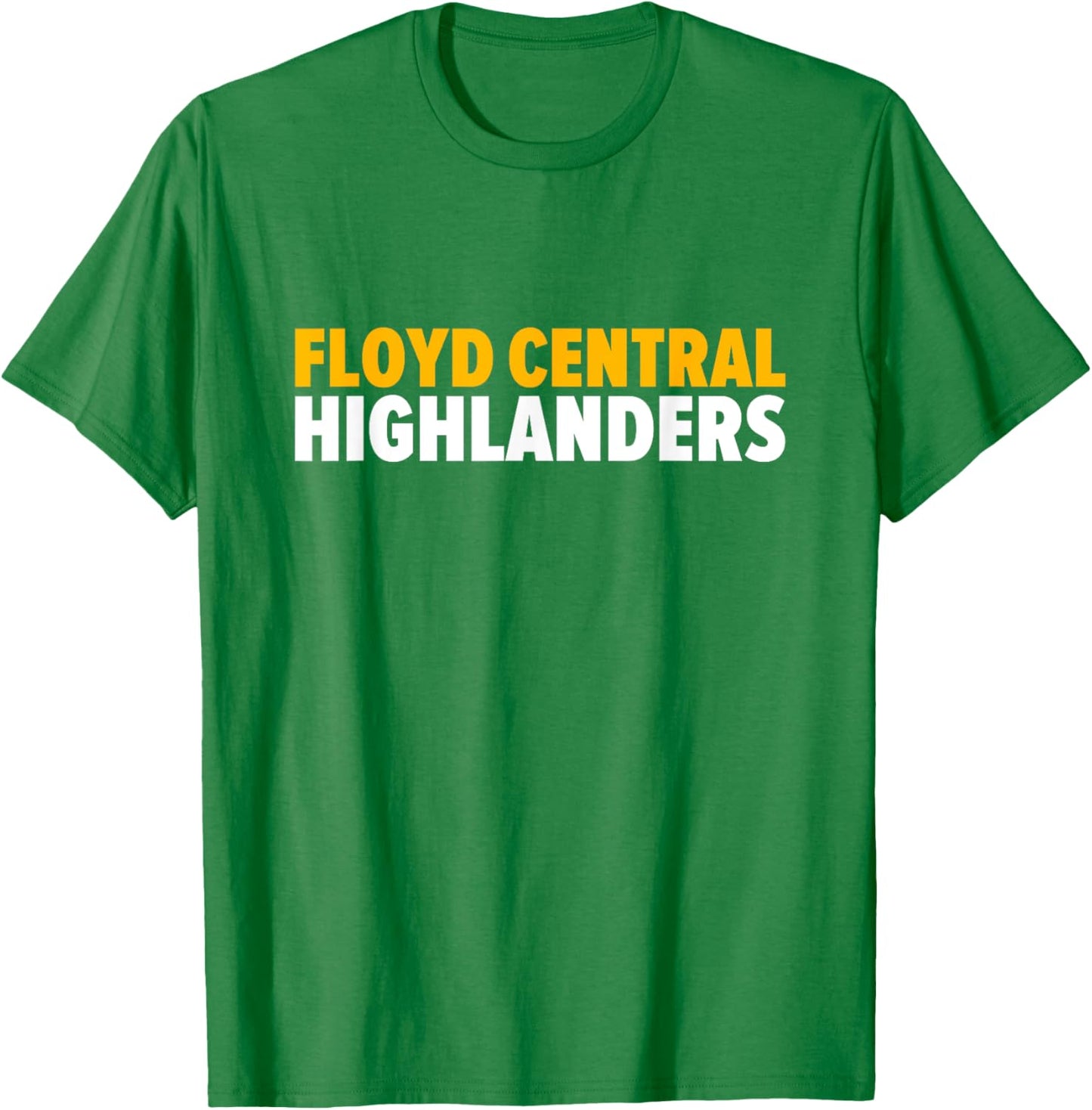 Floyd Central Highlanders Bold T-Shirt - T-Shirt | Irish Green
