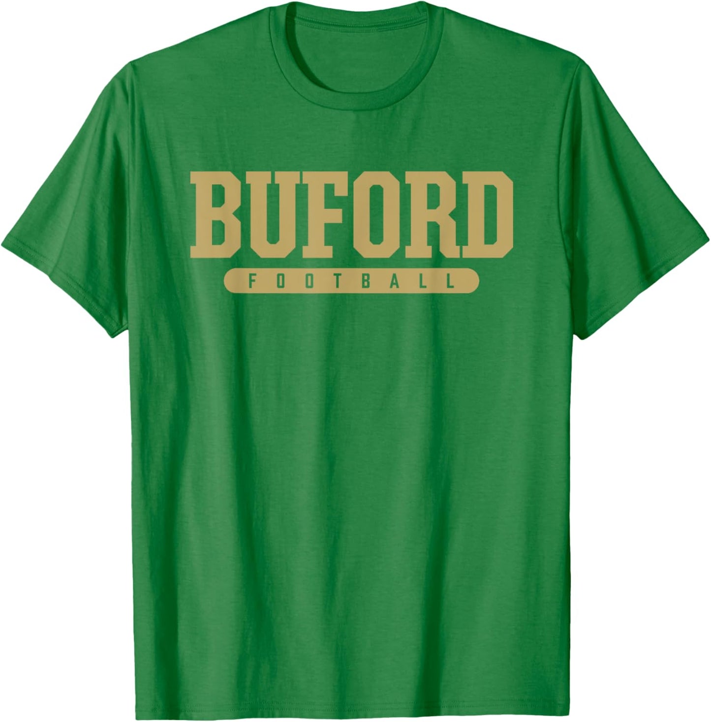 Buford High School Football T-Shirt - T-Shirt | Irish Green
