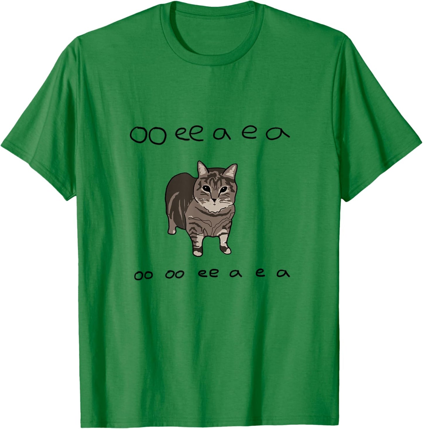 Funny Cat Spinning Meme Green Screen oo ee a e a Women T-Shirt - T-Shirt | Irish Green