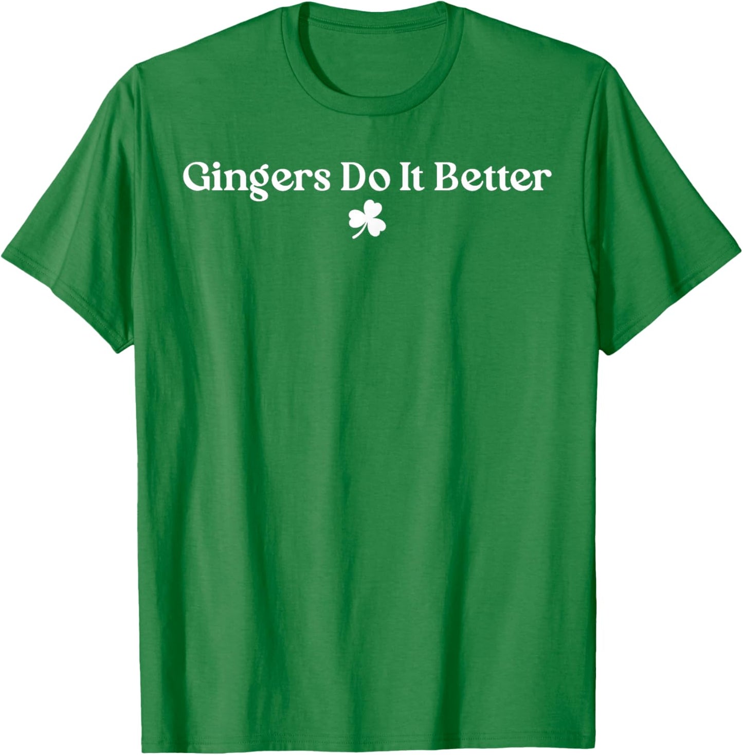 Gingers Do It Better St Patrick's Day Dibs on The Gingers T-Shirt - T-Shirt | Irish Green