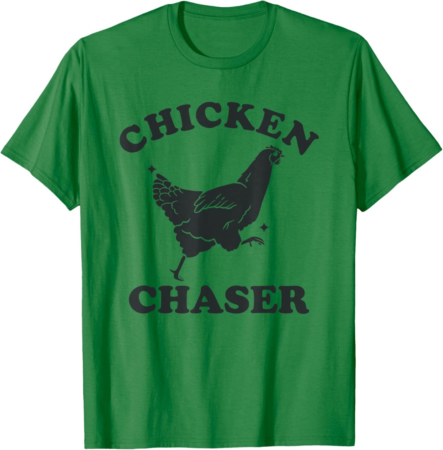 Chicken Chaser Funny Toddler Professional Chicken Chaser T-Shirt - T-Shirt | Irish Green