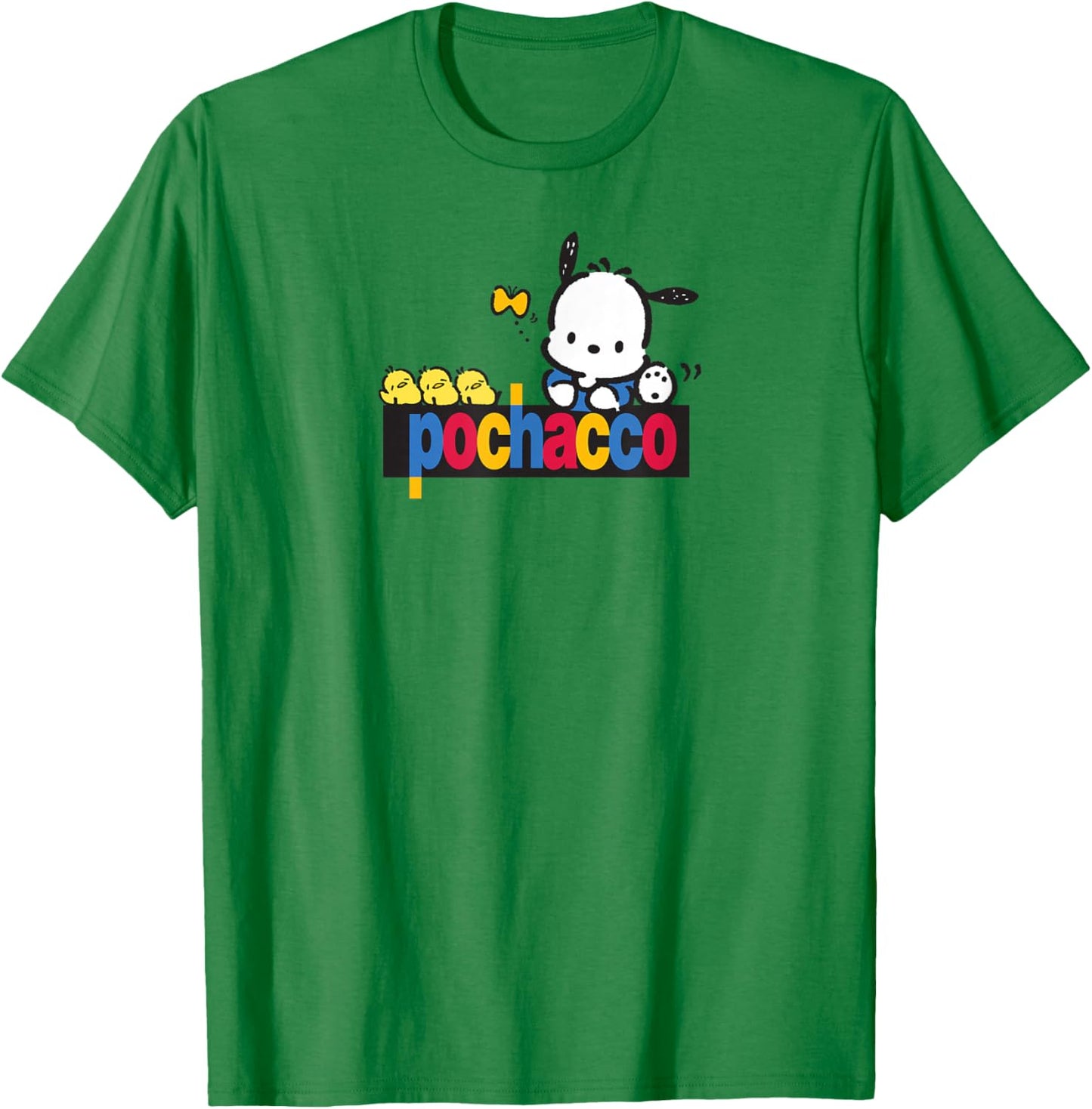Pochacco Good Company T-Shirt - T-Shirt | Irish Green