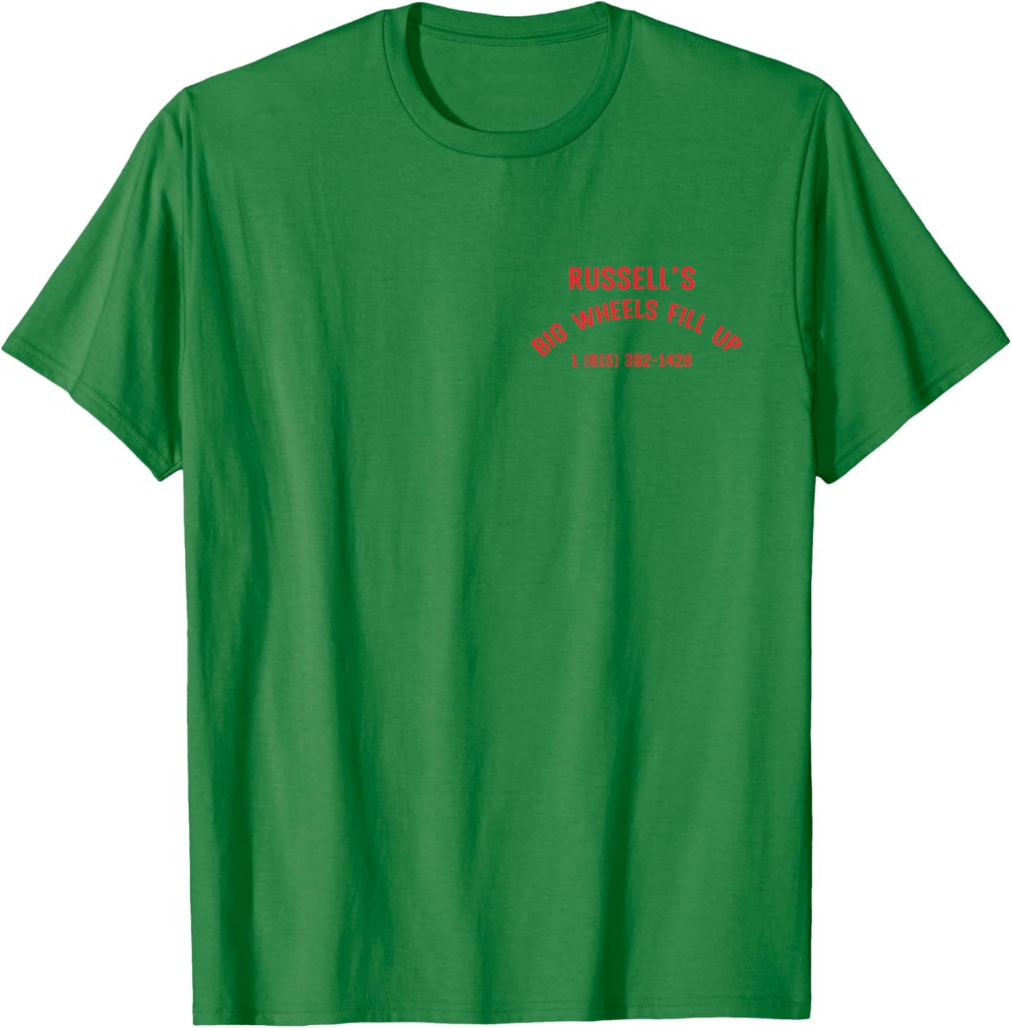 Russell Dickerson Big Wheels T-Shirt - T-Shirt | Irish Green