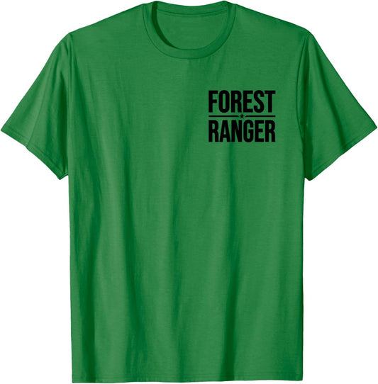 Forest Ranger Parklands Wildlife Law Enforcement Costume T-Shirt - T-Shirt | Irish Green