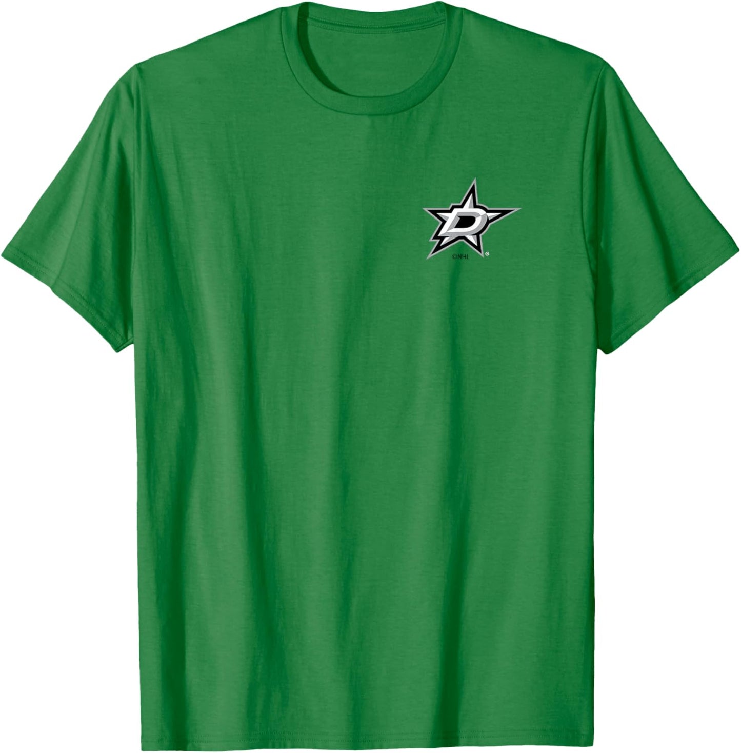 Dallas Stars Support Green Officially Licensed T-Shirt - T-Shirt | Irish Green