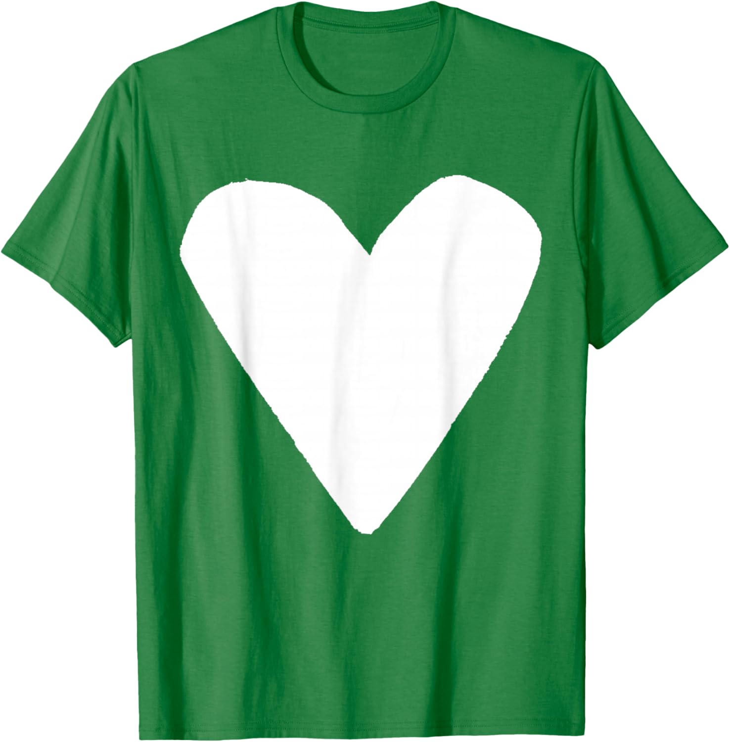 White Heart Yellow T-Shirt - T-Shirt | Irish Green
