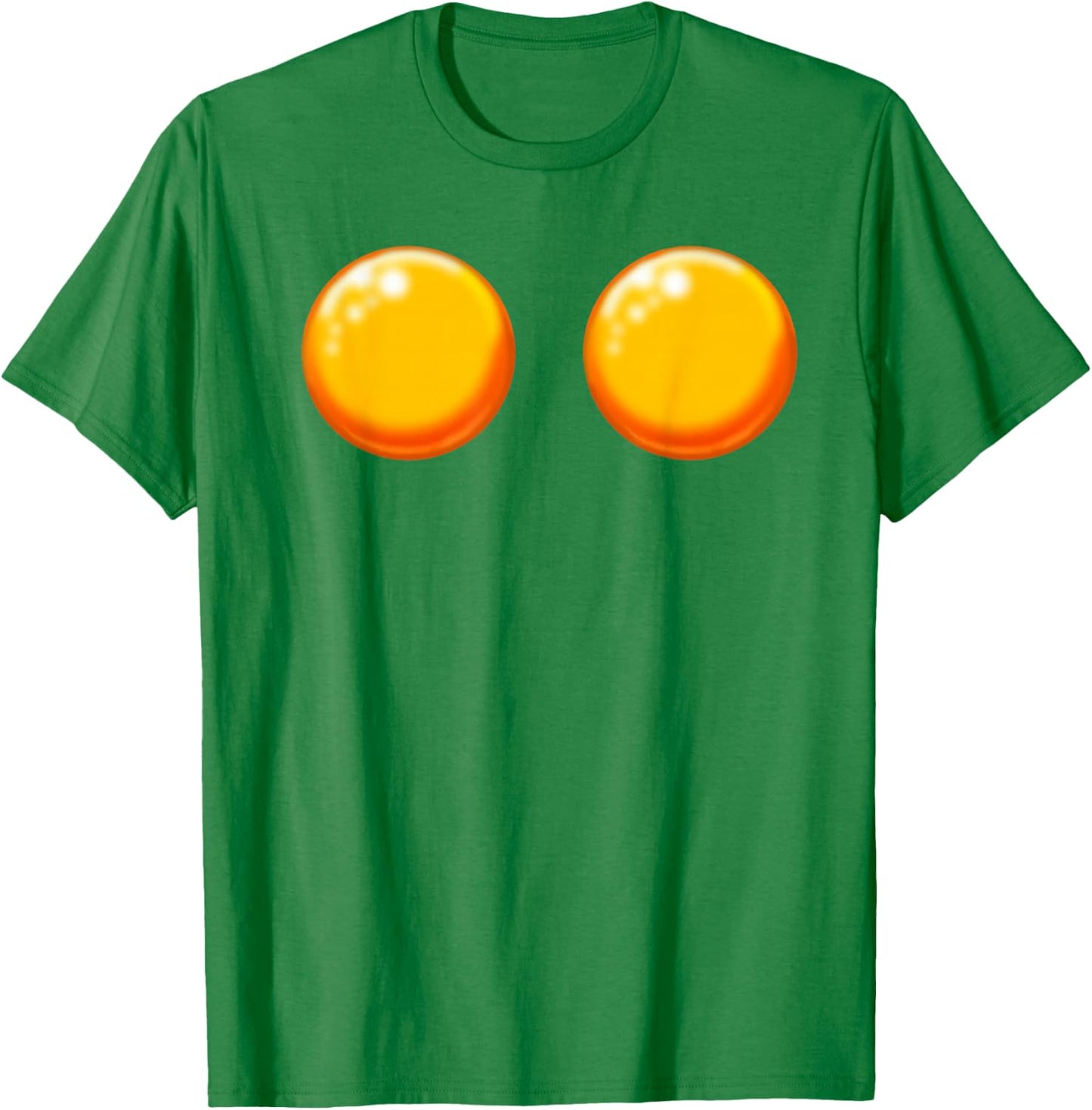 Double Yolk Egg Costume Funny Christmas Halloween Egg T-Shirt - T-Shirt | Irish Green