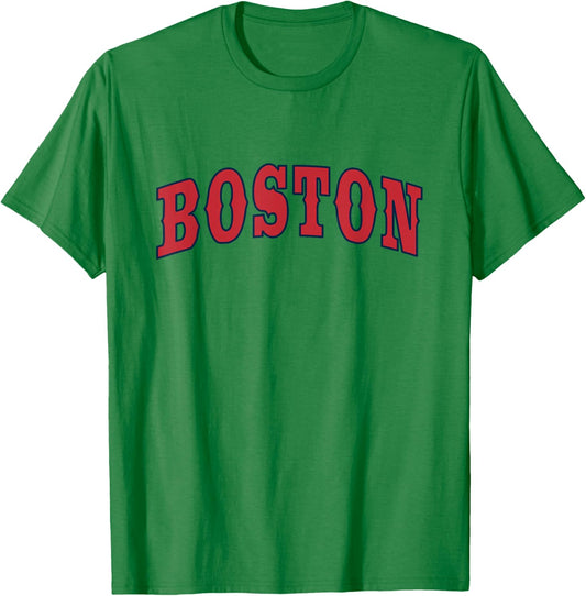 BOSTON - Hometown Pride - Throwback Design - Classic T-Shirt - T-Shirt | Irish Green