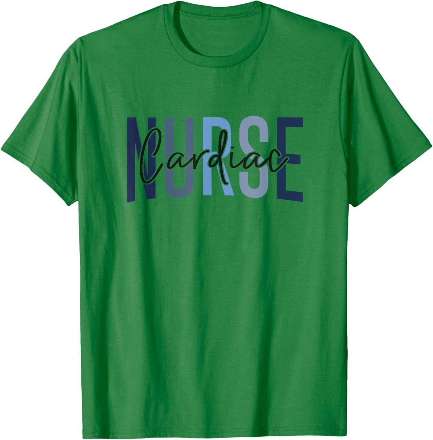 Funny Cardiac Nurse Cicu Cvicu Cardiology Heart Healthcare T-Shirt - T-Shirt | Irish Green