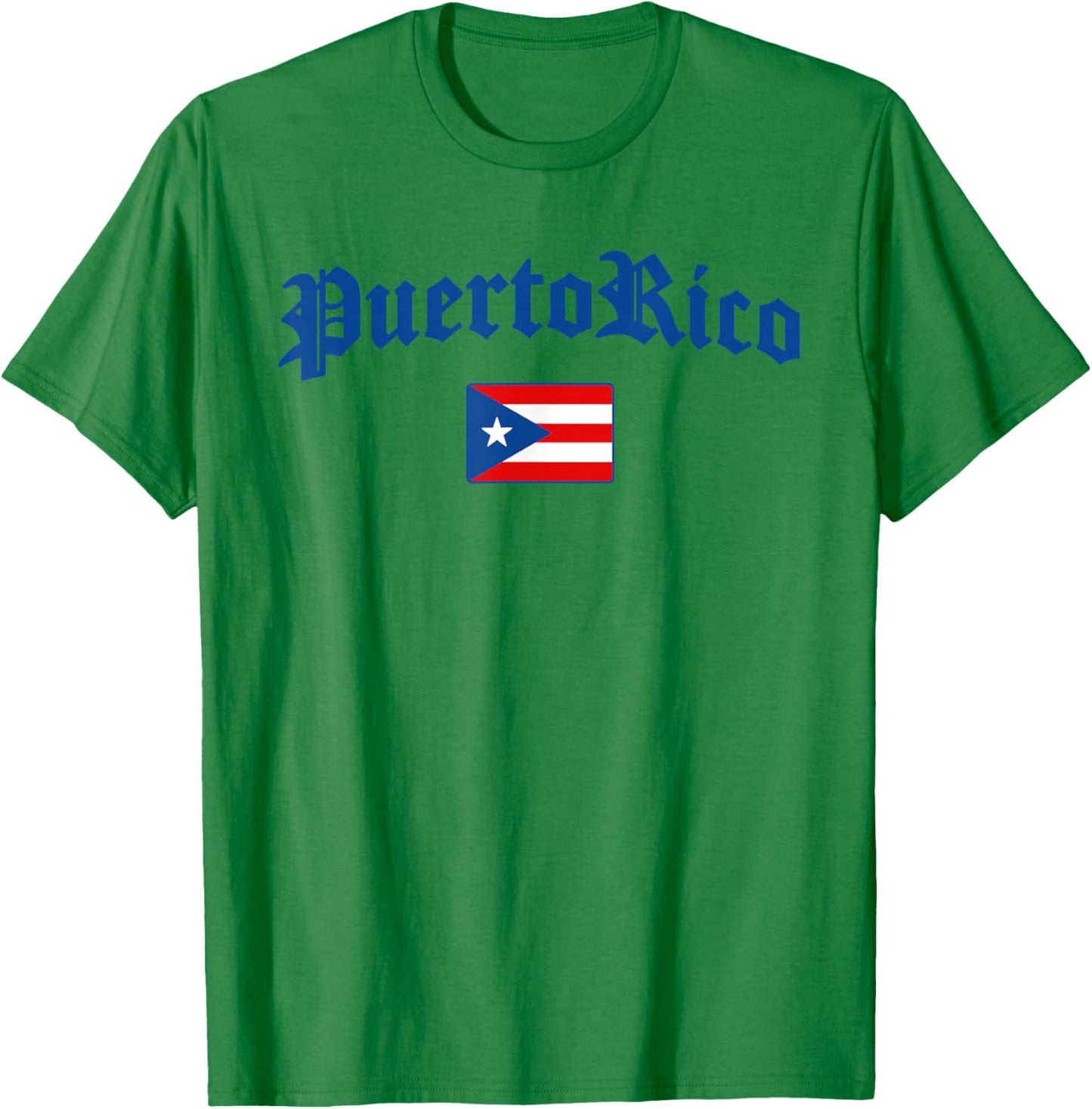 Puerto Rico Flag Souvenir Women Kids T-Shirt - T-Shirt | Irish Green
