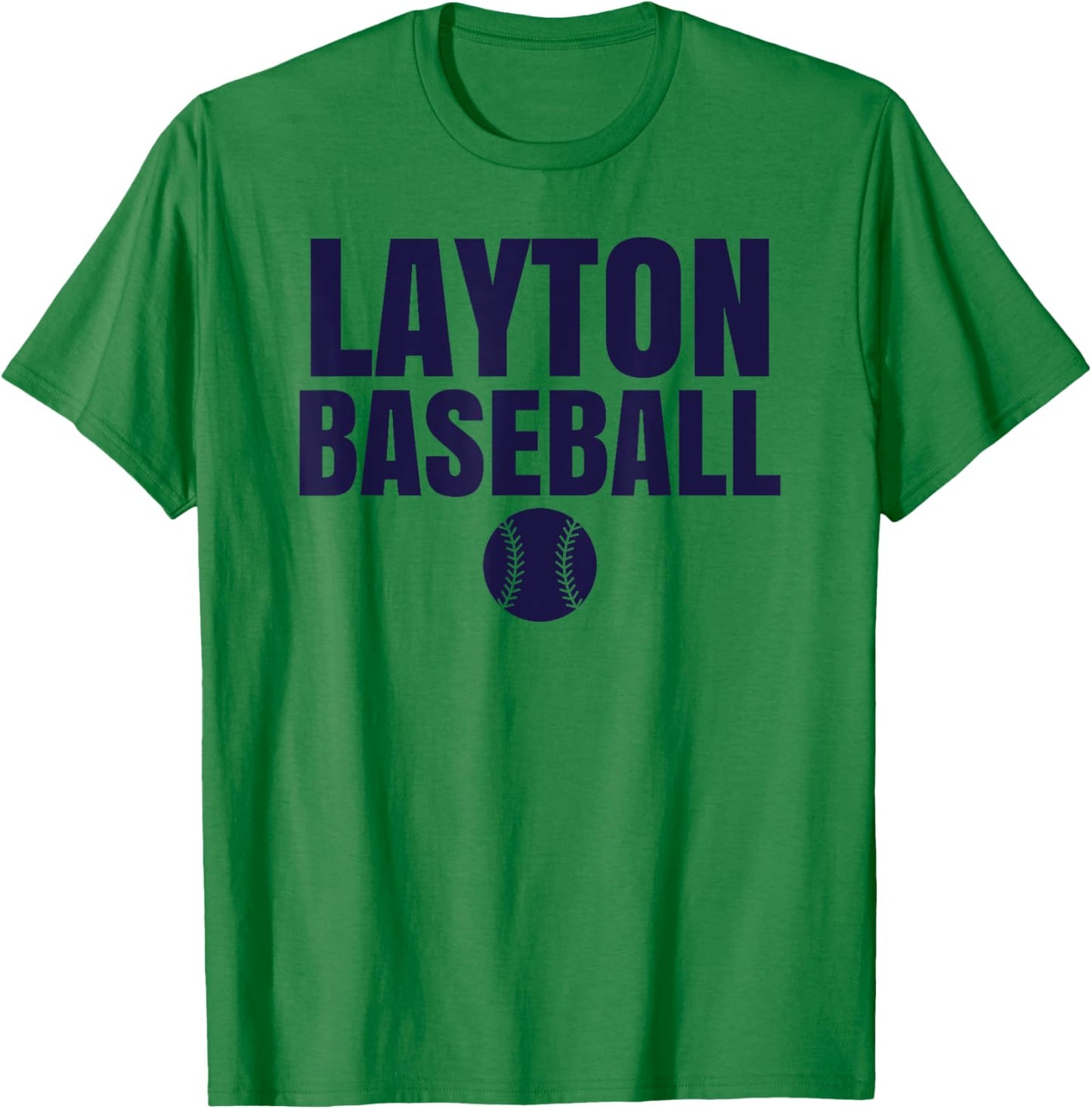 Layton High School Baseball T-Shirt - T-Shirt | Irish Green