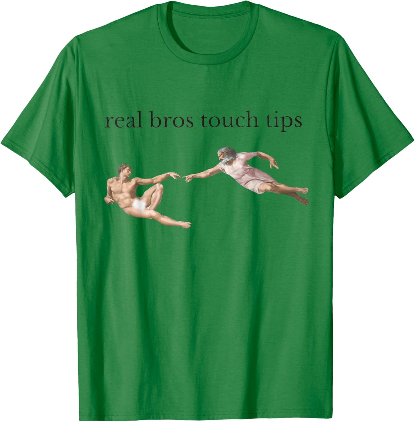 Real Bros Touch Tips T-Shirt - T-Shirt | Irish Green