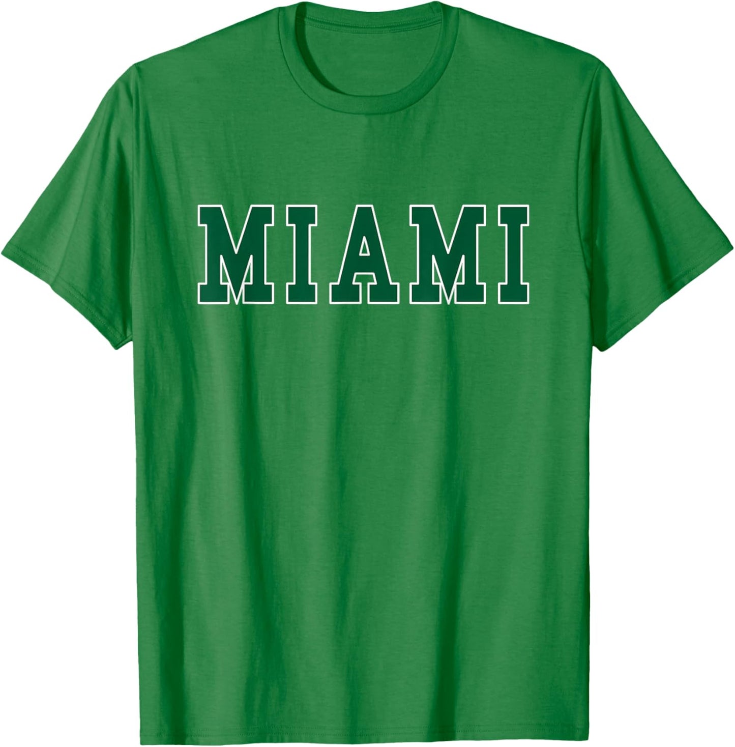 MIAMI - Throwback Design - Classic T-Shirt - T-Shirt | Irish Green