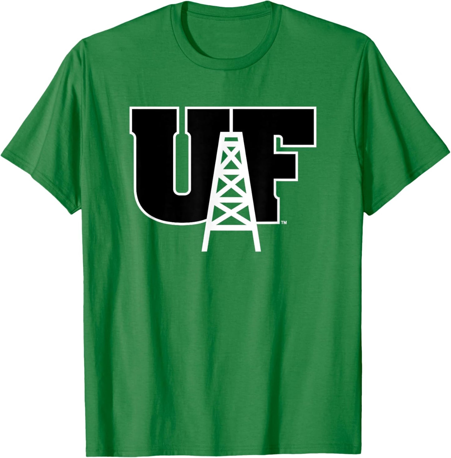 University of Findlay Oilers UF Derrick Logo T-Shirt - T-Shirt | Irish Green
