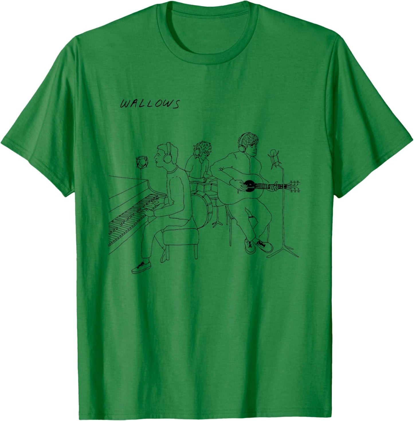 WL line art T-Shirt - T-Shirt | Irish Green