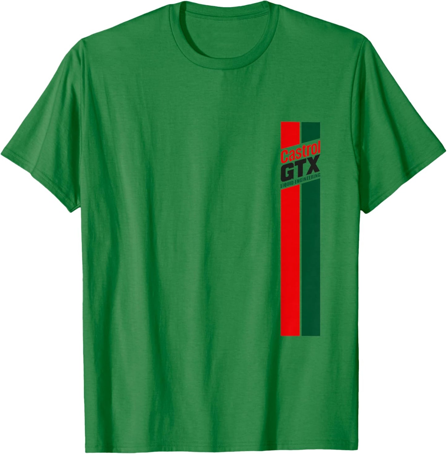 Catrol GTX Stripe Liquid Engineerig Classic Logo PAPL1300 T-Shirt - T-Shirt | Irish Green